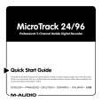 M-AUDIO MICROTRACK24 Skrócona Instrukcja Obsługi